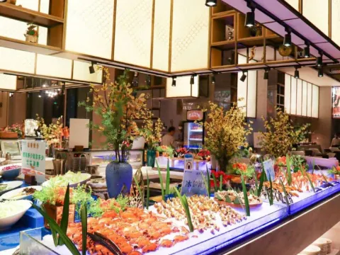 酒店豐盛海鮮自助餐