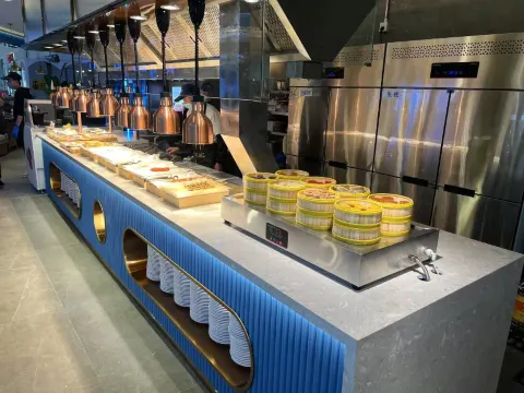 任食海鮮肥牛火鍋+韓式鐵板烤肉