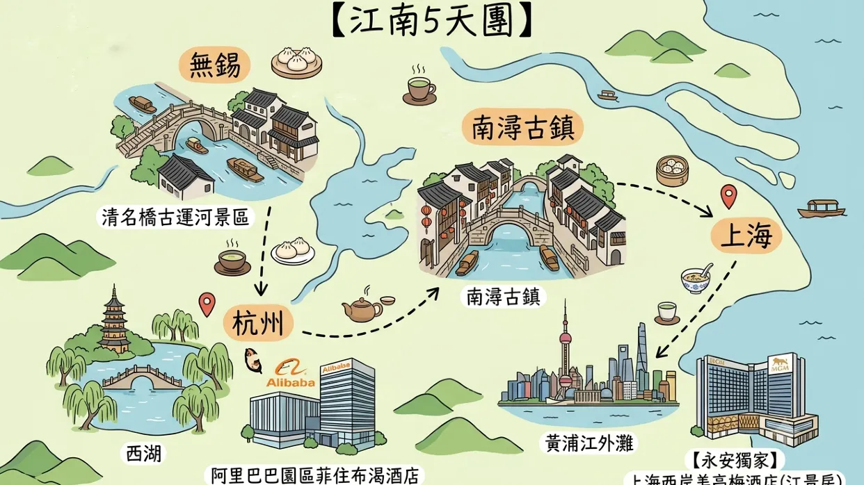 行程示意圖