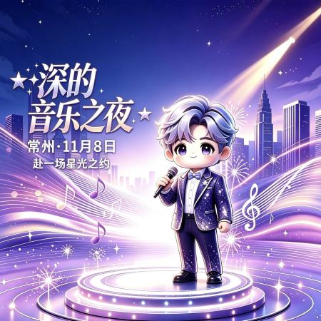 常州+上海+無錫+蘇州+杭州6天團·「深深演唱會」常州站 & 江南賞秋
