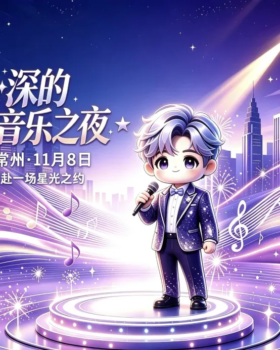常州+上海+無錫+蘇州+杭州6天團·「深深演唱會」常州站 & 江南賞秋