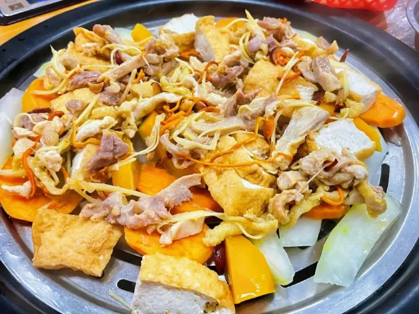 任食桑拿陽山大扇雞蒸汽火鍋