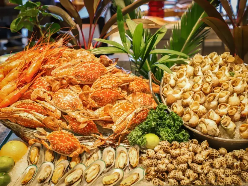 中西式海鮮自助晚餐