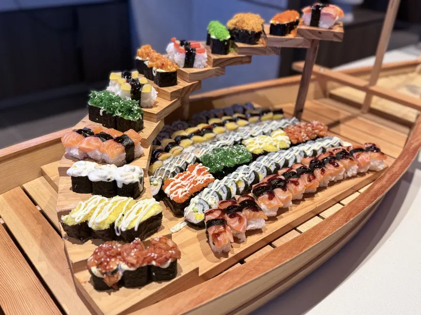 酒店自助晚餐