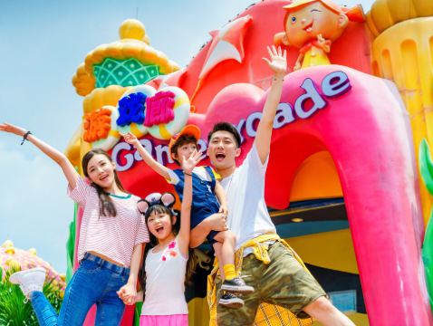 珠海+中山2天團·暢遊全球最大海洋主題樂園「珠海長隆海洋王國」「海洋燈光煙花SHOW」（重本包門票~保證暢玩5小時）