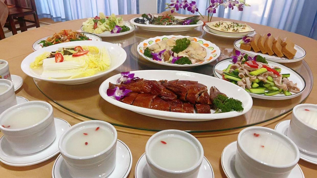 荔枝柴燒鵝+古鎮名菜宴