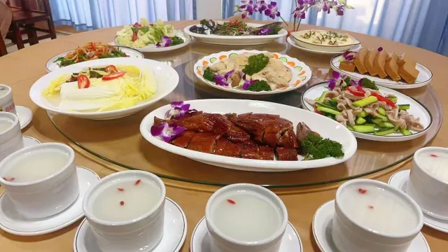 荔枝柴燒鵝+古鎮名菜宴