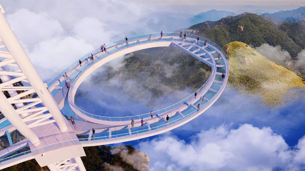 清遠黃騰峽燈光秀 