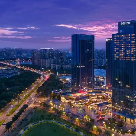 惠州2天團·保證入住 2025年全新開業 國際品牌~Hilton惠州中海希爾頓酒店 品嚐【酒店海鮮自助晚餐】