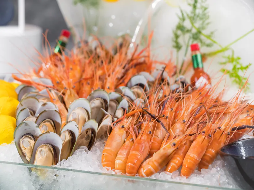 洲際酒店自助晚餐