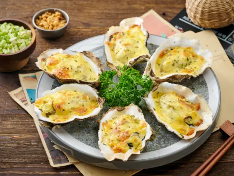 芝士焗生蠔
