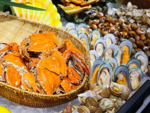 海鮮自助晚餐