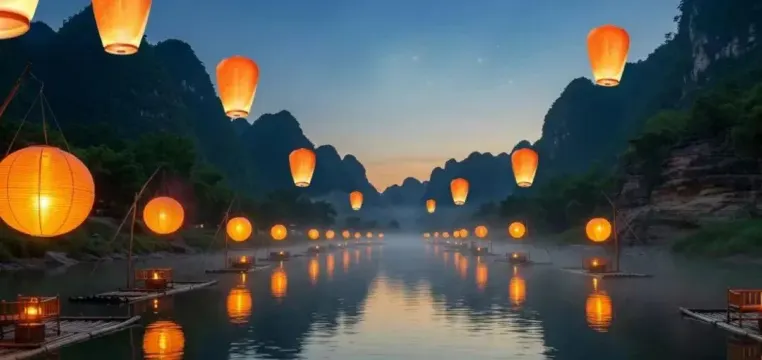 萬古丹霞大型山水實景光影秀