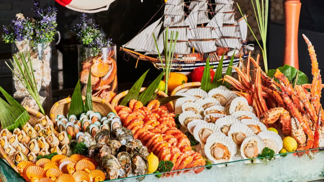 惠州雙月灣檀悦都喜天麗酒店海鮮自助餐