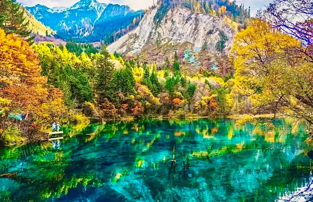 九寨溝秋景