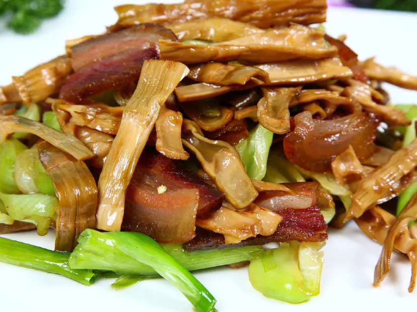 瑤家臘肉炒筍乾