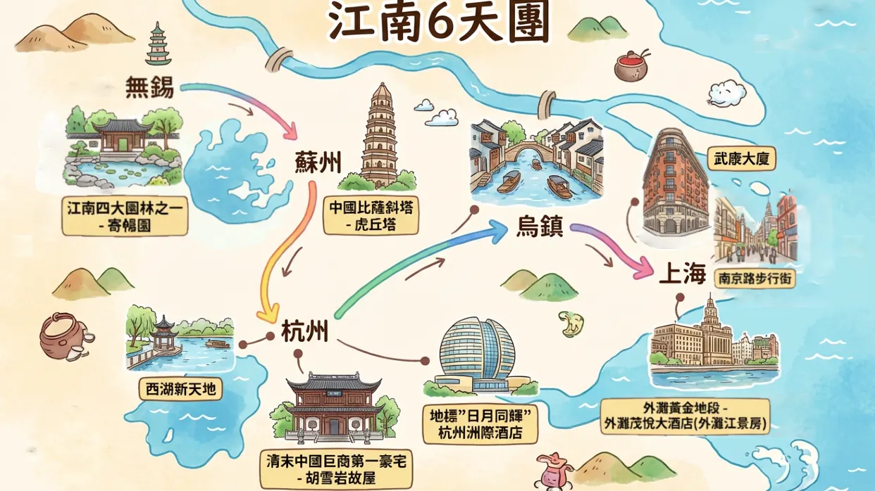行程示意圖
