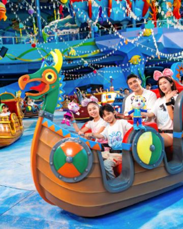 廣州+佛山+珠海3天團·復活節四大親子樂園《長隆飛船樂園+番禺長隆野生動物世界+長隆大馬戲+長鹿旅遊休博園》