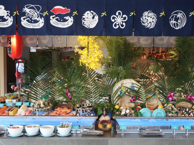 酒店海鮮自助晚餐