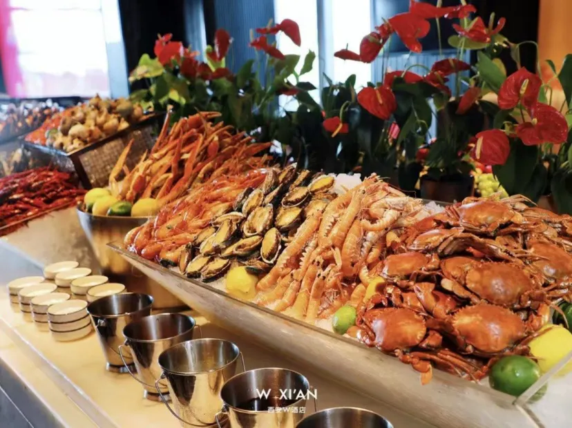 W酒店海鮮自助晚餐