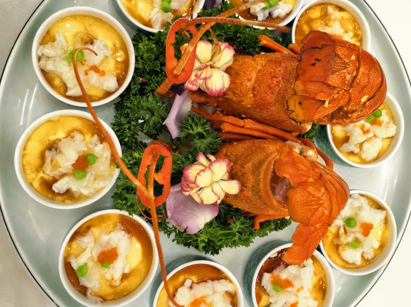 (位上)青龍躍四海·龍騰盛宴+(位上)金湯珍饈火腿燴花膠