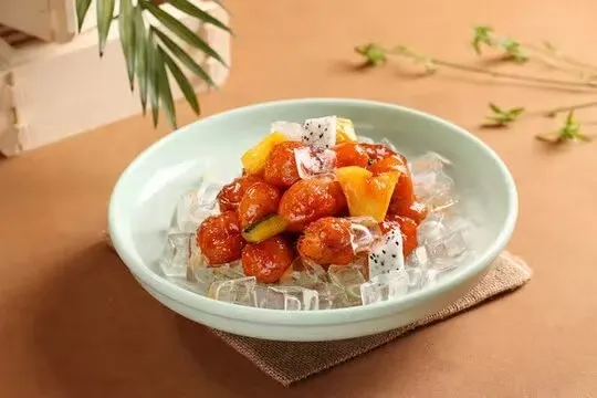 中山特色鳳梨宴~(位上)神灣鳳梨鮑魚炒飯+古法荔枝柴燒鵝