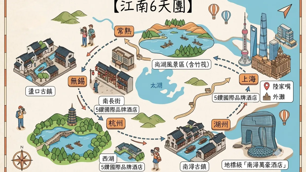 行程示意圖