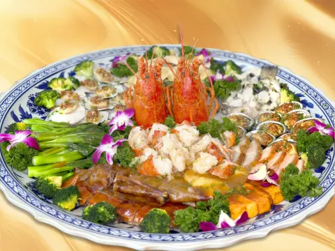 大盤炊漲小青龍8頭鮑魚宴