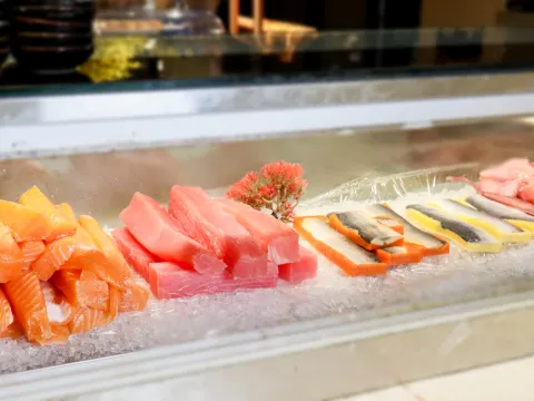 酒店豐盛海鮮自助餐