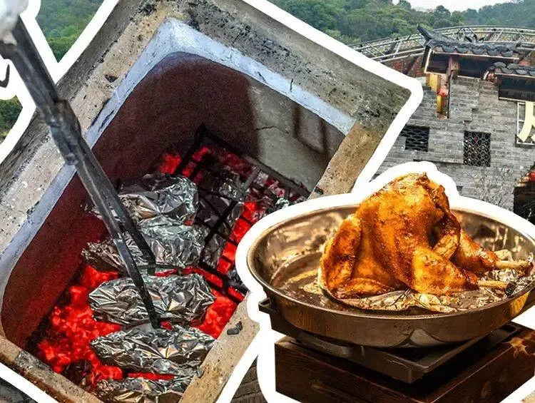 荔枝柴燒大豬+古法炮製土窯雞宴