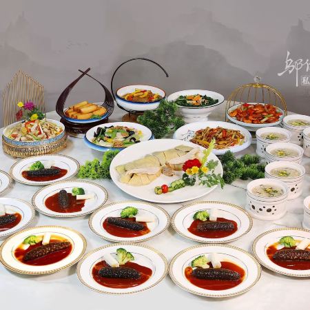 中山3天團·《國際品牌+美食》至HEA享受兩晚連住國際品牌中山~南區希爾頓花園酒店+港人好評鄔老伯私房菜【(位上)招牌翅湯花膠魚茸羹+(位上)鮑汁扣海參】